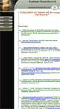 Mobile Screenshot of businesssemantics.com