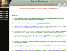 Tablet Screenshot of businesssemantics.com